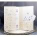 Elegant Invitation Business Invitation Laser Cut Iridescent Paper European Style